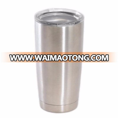 Double Walled Stainless Steel Travel Mug Insulated Tumbler Coffee Beer Cup Keeps Cold 20 OZ Tumbler